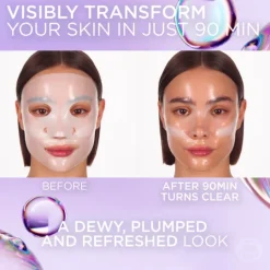 L'Oréal Paris Revitalift Filler Glass Skin Hydrogel Glow Mask