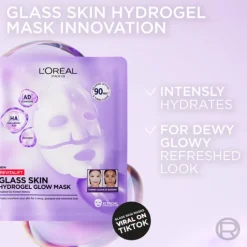 L'Oréal Paris Revitalift Filler Glass Skin Hydrogel Glow Mask