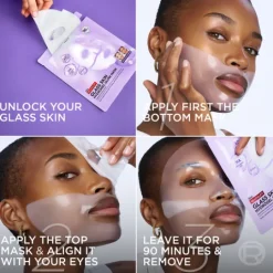 L'Oréal Paris Revitalift Filler Glass Skin Hydrogel Glow Mask