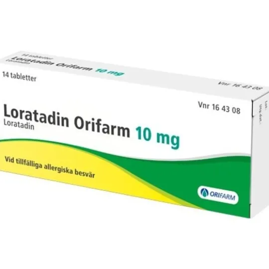 Loratadin Orifarm, tablett 10 mg 14 st
