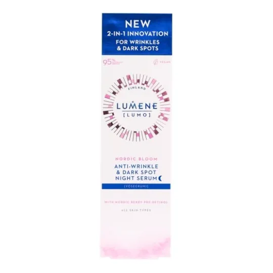 Lumene Nordic Bloom Anti-Wrinkle & Dark Spot Night Serum 30 ml