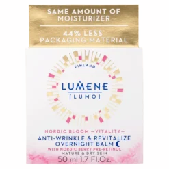 Lumene Nordic Bloom Vitality Anti-Wrinkle & Revitalize Overnight Balm 50 ml