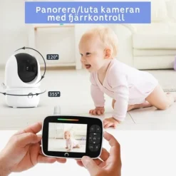 Luna Bambini Baby Monitor Classic med 3,5