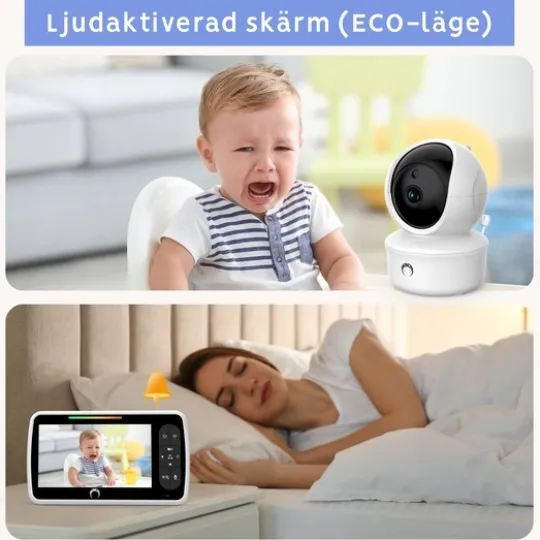 Luna Bambini Baby Prestige med 5" färgskärm
