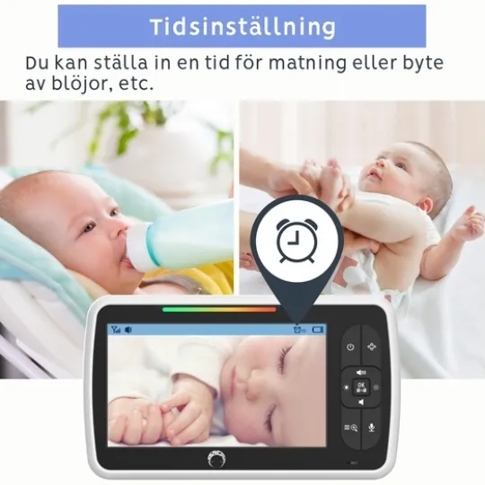 Luna Bambini Baby Prestige med 5" färgskärm