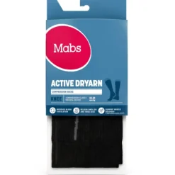 Mabs Comp Active Dryarn Knee Black XXL