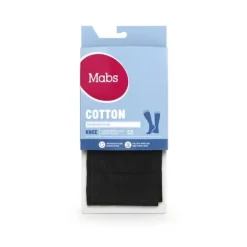 Mabs Cotton Knee Black M