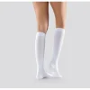 Mabs Cotton Knee White L