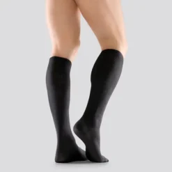 Mabs Thin Cotton Knee Black M
