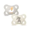MAM Original Silicone 0-6 mån Neutral 2-pack