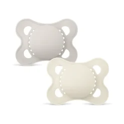 MAM Original Silicone 0-6 mån Neutral Unprinted 2-pack