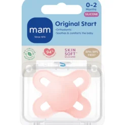 MAM Original Start Silicone 0-2 mån Pink