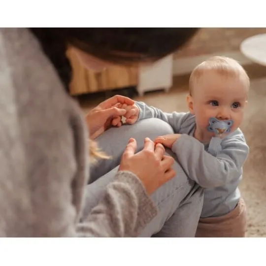 MAM Pacifier Clip Blue