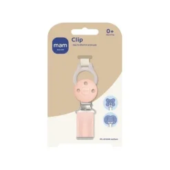 MAM Pacifier Clip Pink