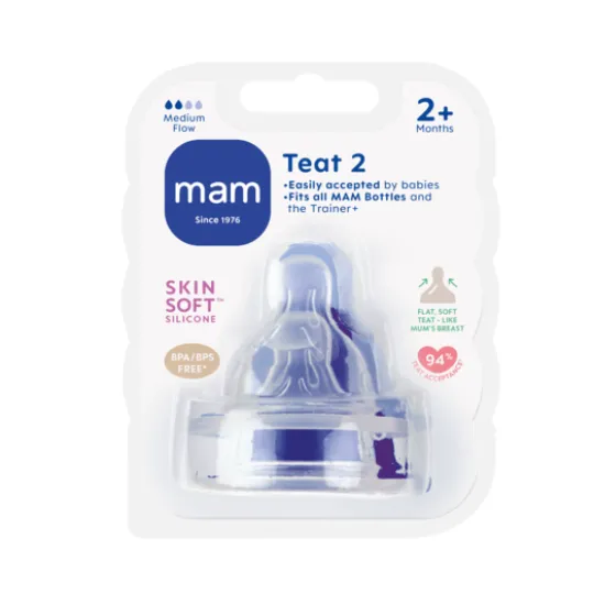 MAM Teat Size 2 2-pack
