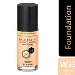 MAX FACTOR All Day Flawles 3in1 Foundation 033 Crystal beige