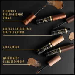 MAX FACTOR 2000 Calorie Volumizing Brow Gel Soft Brown