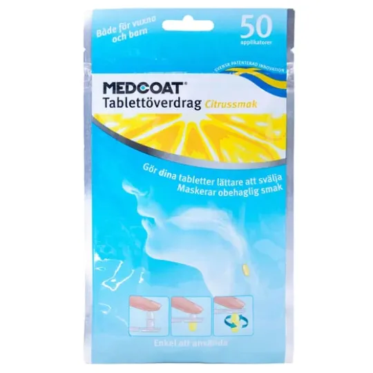 Medcoat Tablettöverdrag Citrus 50 st