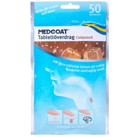 Medcoat Tablettöverdrag Cola 50 st