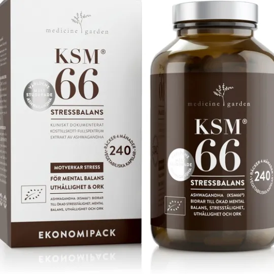 MedicineGarden KSM66 240 kapslar
