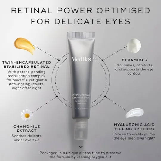 Medik8 Crystal Retinal Ceramide Eye 10 15 ml