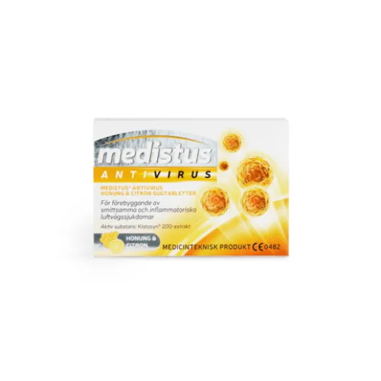 Medistus Antivirus Honung & Citron 10 sugtabletter
