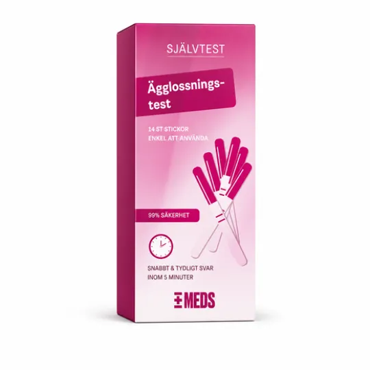 MEDS Ägglossningstest Stickor 14-pack