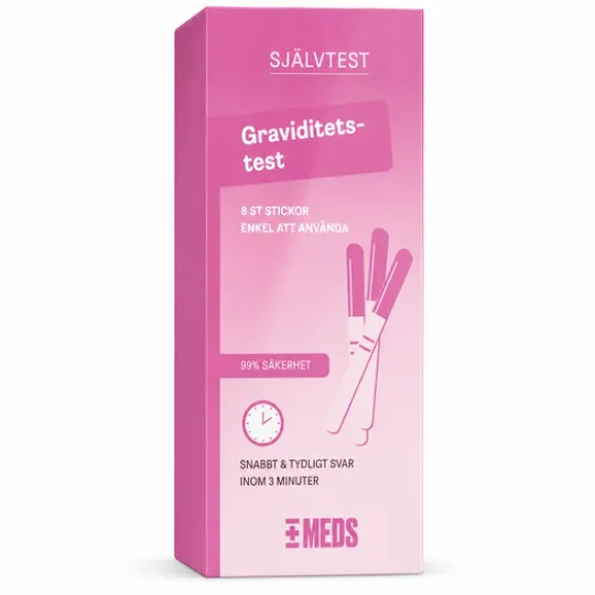 MEDS Graviditetstest Stickor 8-pack