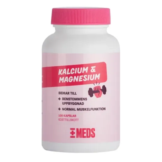 MEDS Kalcium & Magnesium 100 kapslar