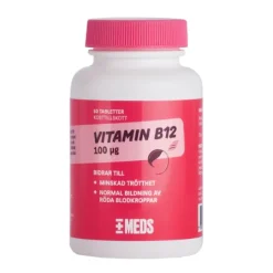 MEDS Vitamin B12 100 µg 90 tabletter