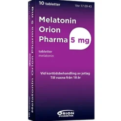 Melatonin Orion Pharma 5 mg 10 tablett(er) Tablett