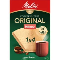 Melitta Kaffefilter Original Intense 1X4 80-pack