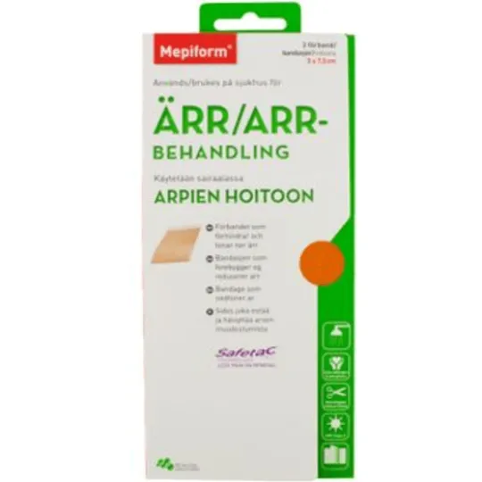 Mepiform Förband Ärrbehandling 5 x 7,5 cm 2 st