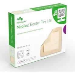 Mepilex Border Flex Lite 7,5 x 7,5 cm 5 st