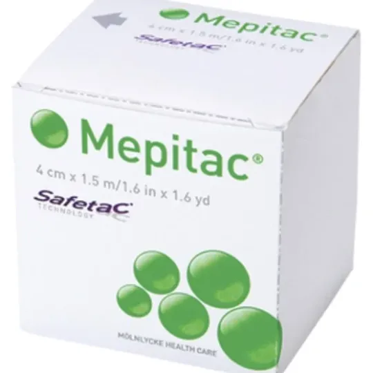 Mepitac Häfta Silikontejp 1,5 m x 4 cm 1 st