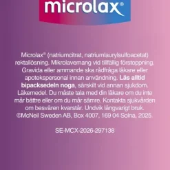 Microlax mikrolavemang 12 x 5 ml