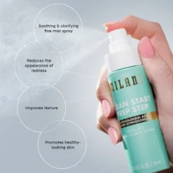 Milani Cosmetics Clean Start Prep Step Hypochlorous Acid Facial Mist 60 ml
