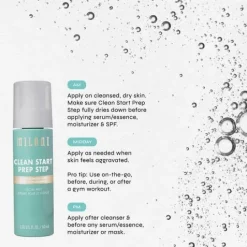 Milani Cosmetics Clean Start Prep Step Hypochlorous Acid Facial Mist 60 ml