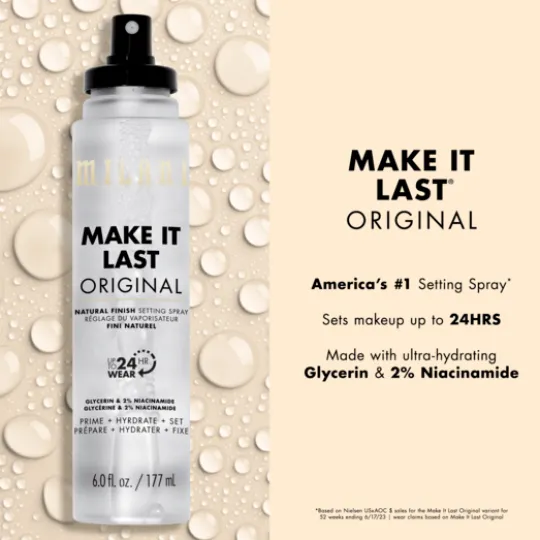 Milani Make it Last Natural Jumbo Setting Spray 177 ml