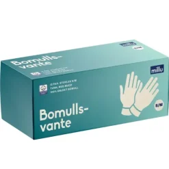 Millu Bomullsvante S/M 12 par