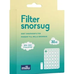 Millu Extra Filter till Snorsug 30 st