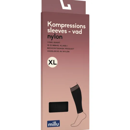 Millu Kompressionssleeves Vad Nylon XL 1 par