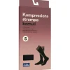 Millu Kompressionsstrumpa Bomull Klass 1 Svart S