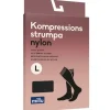 Millu Kompressionsstrumpa Nylon Svart L 1 par