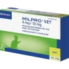 Milpro Vet 4 mg/10 mg Filmdragerade Tabletter för Små Katter & Kattungar 2 st