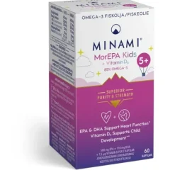 Minami MorEPA Kids Omega-3 85% 60 kapslar