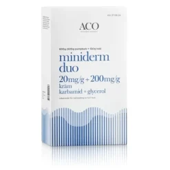 Miniderm Duo Kräm 2% Karbamid 20% Glycerol 600 g