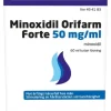 Minoxidil Orifarm Forte, kutan lösning 50 mg/ml 60 ml