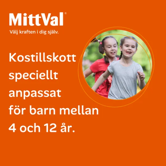 MittVal Barn 100 tuggtabletter