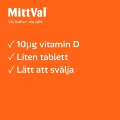 MittVal D-vitamin 100 tabletter